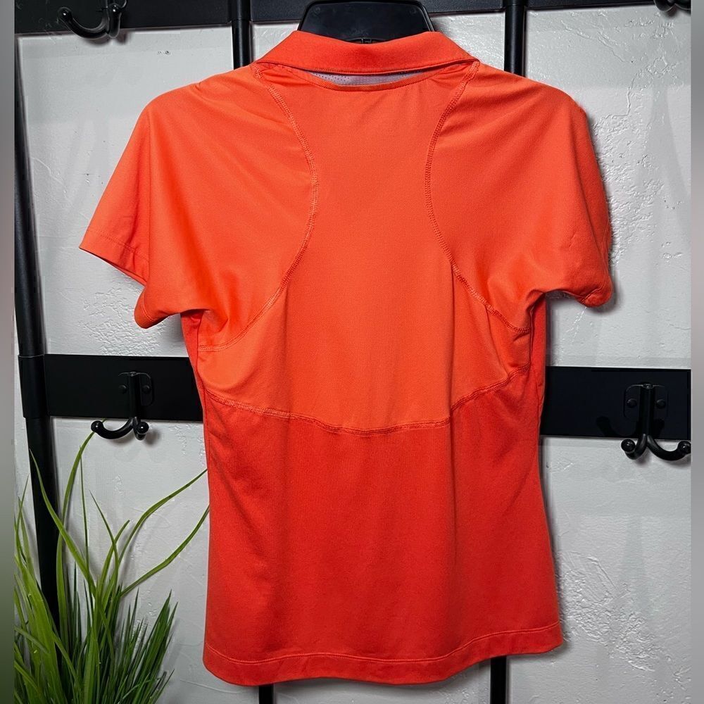 Nike golf dri-fit polo shirt orange size small - Picture 3 of 11